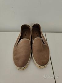 Mocassini Frau uomo taglia 42 beige