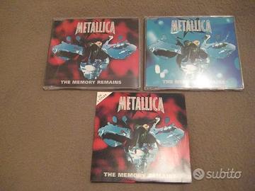 Metallica trittico “The Memory Remains” CD Sing