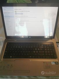 Notebook HP G72 17 pollici dual HD 8gb ram 64bit 