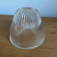 Paralume in Vetro a Costine per Lampada