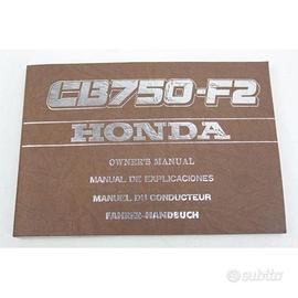 MANUALE USO E MANUTENZIONE HONDA CB 750 F2 BOL D'O
