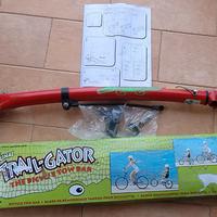 Trail gator. Barra traino bici bambini