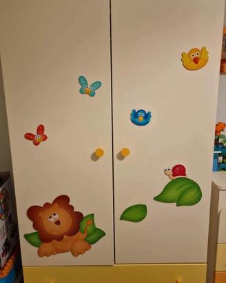 armadio e fasciatoio azur loppiano