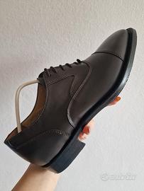 Scarpe Oxford Uomo in Vera Pelle - Made in Italy 