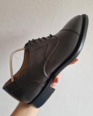 Scarpe Oxford Uomo in Vera Pelle - Made in Italy 
