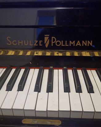Pianoforte verticale Schulze Pollmann nero lucido.