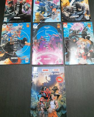 Stock fumetti DC Comics e Marvel x Fortnite