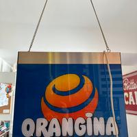 Rara Insegna Luminosa Vintage Orangina