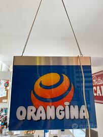 Rara Insegna Luminosa Vintage Orangina