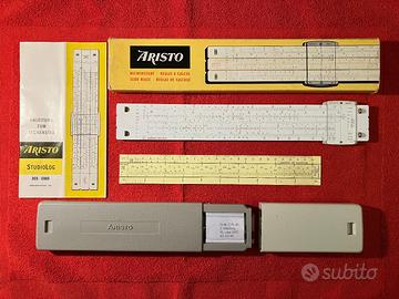 Regolo Calcolatore Aristo 0968 + 1364 + manuale