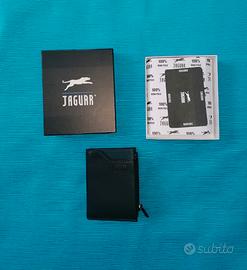 Portafoglio uomo vera pelle nuovo Jaguar idea rega