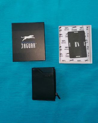 Portafoglio uomo vera pelle nuovo Jaguar idea rega