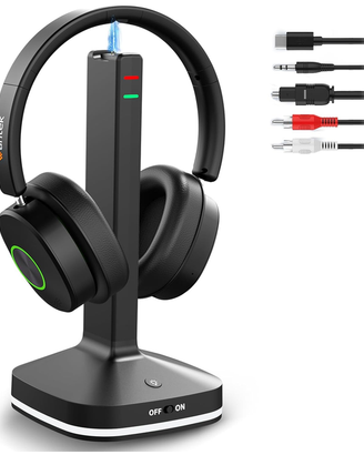 Cuffie Radio+Bluetooth 5.4 Over-Ear Wantek