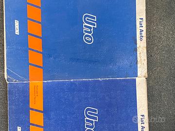Coppia di cataloghi fiat uno