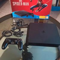 PS4 slim 1TB Spiderman Limited edition + giochi