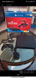 PS4 slim 1TB Spiderman Limited edition + giochi