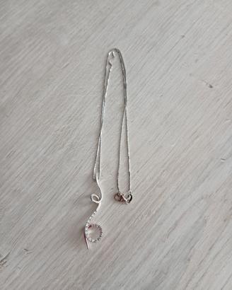 COLLANA ORO E ACCIAIO