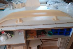 Alettone spoiler posteriore universale 