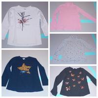 Lotto 7 pezzi abbigliamento bambina 6 anni