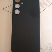 Cover samsung s24 plus effetto carbonio