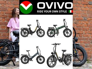 Fat bike nuove - bici elettrica pieghevole