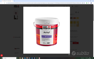 Rivestimento murale per esterni San Marco Acrisyl