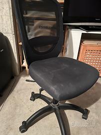 Sedia IKEA con ruote