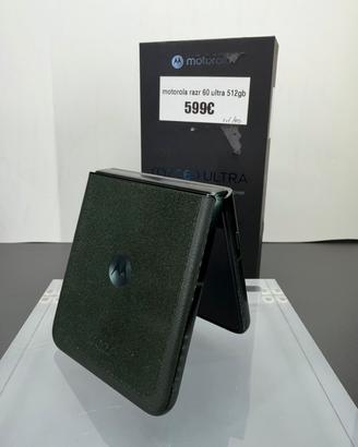 MOTOROLA RAZR 60 ULTRA 512GB GREEN PARI AL NUOVO