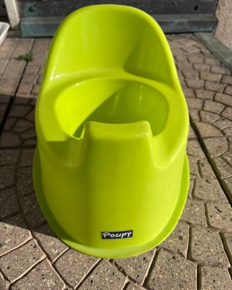 Vasino per bambini Poupy verde
