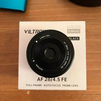 Viltrox 28mm f4.5 e-mount full frame