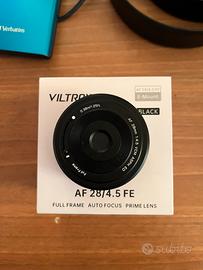 Viltrox 28mm f4.5 e-mount full frame