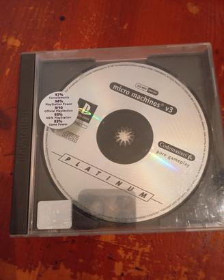 Micro Machines V3 PS1 Platinum