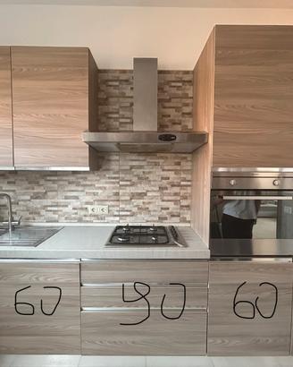cucina completa lineare di 330 cm