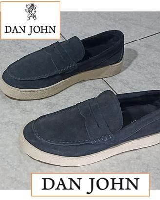 Mocassino Dan John pelle scamosciata n.42 Casual