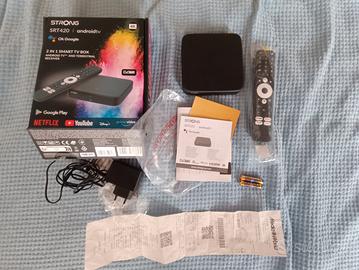 decoder digitale terrestre Strong + android TV
