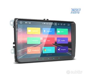 RADIO GPS ANDROID 12 PER VOLKSWAGEN VW SEAT SKODA 