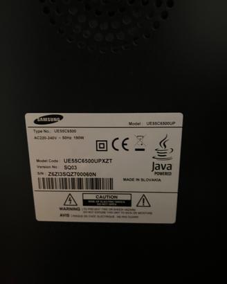 Samsung ledtv 65”