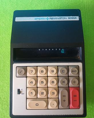 Vintage Sperry Remington 809SR 10 digit electronic