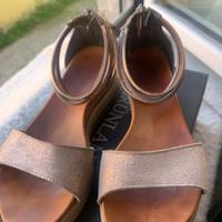 Sandali pelle oro rosa nr. 38