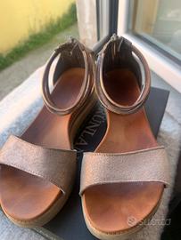 Sandali pelle oro rosa nr. 38