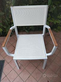 4 Sedie da giardino marca Atmosphera