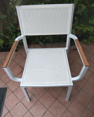 4 Sedie da giardino marca Atmosphera