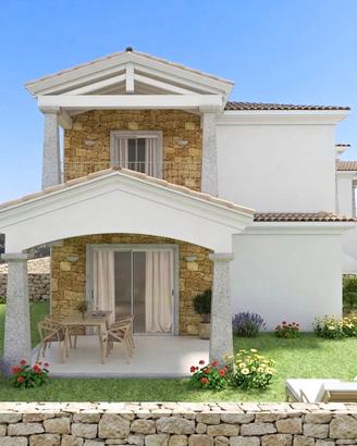 Esclusiva villetta con ampio giardino privato