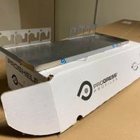 Mensola piastrellabile acciaio inox 150x400mm