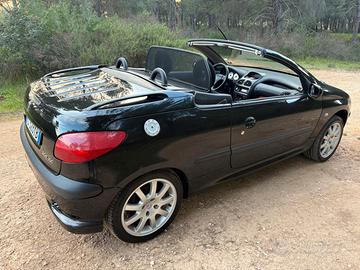 Peugeot 206 cc cabrio perfetta-ASI-NEOPATENTATI