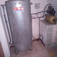 Gruppo autoclave 500 litri + pompa.