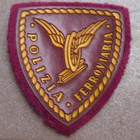 Polizia Ferroviaria scudetto da braccio - usato