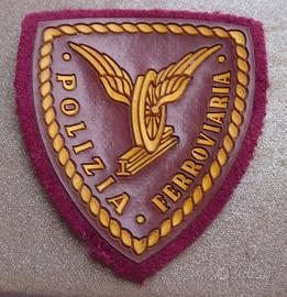 Polizia Ferroviaria scudetto da braccio - usato