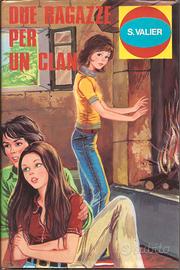 Vintage ,Romanzo "Due ragazze per un clan"