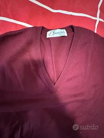 Pullover uomo 100% lana